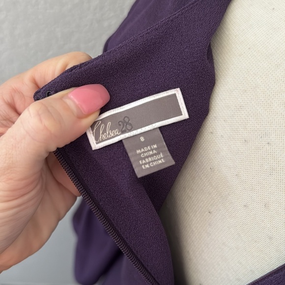 CHELSEA 28 Purple Women's Dress - Picture 8 of 8